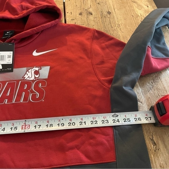 NWT Nike Dri-Fit Washington State Cougars Sideline On Field Hoodie WSU Men’s XXL - Picture 2 of 9